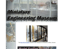 Tablet Screenshot of engine-museum.com